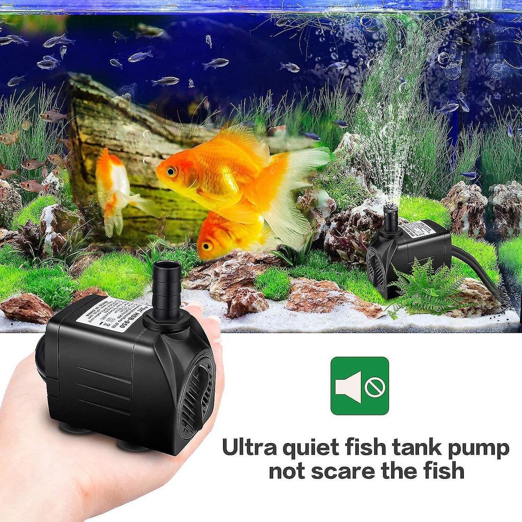 Water Pump Submersible Water Pump 400gph 1500l/h Ultra-quiet 25w Fountain Pond Aquarium Fish Tank Pump With 48 Hours Anti Dry Burning1pcs