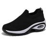 2024 Women's Versatile Air Cushion Flyknit Slip-on Running Sneakers