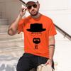 2026 New Model Summer Unisexs Short Sleeved High Quality 100cotton Printed Casual For Unisex Oneck Cool Casual Loose Hip Hop Male T