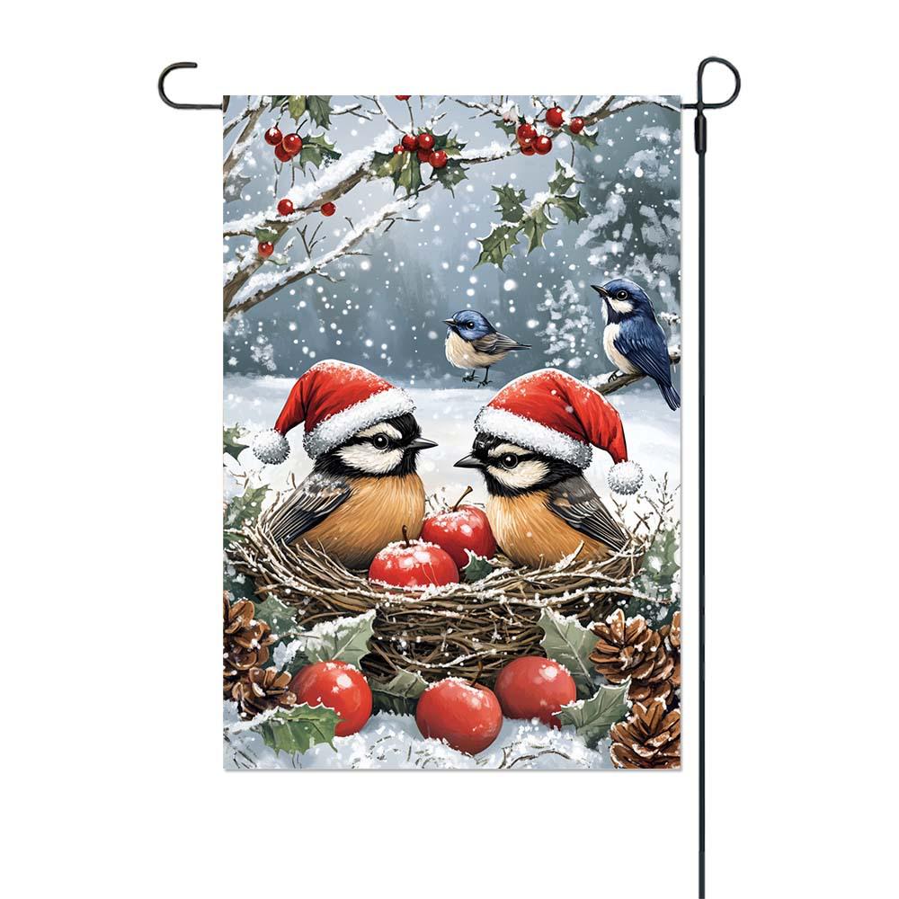 Christmas Courtyard and Garden Party Decoration Flag