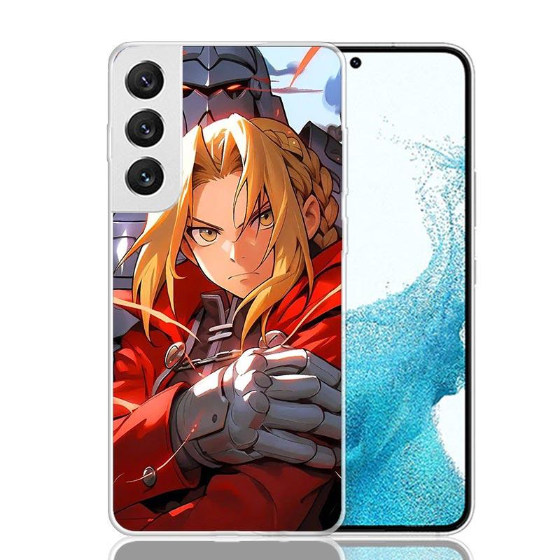 Anime F-ullmetal A-Alchemist Phone Case For Samsung Galaxy S26 S25 Edge S24 S23 FE S22 Ultra S21 Plus S20 + Fundas Cover Coque G
