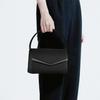 Gruina Black Formal Bag, Lightweight, Black, Perfect for Weddings, Funerals, Entrance Ceremonies, Graduations, Funerals, and School Events (Black A)