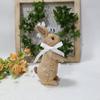 Resin Simulation Bunny Figurine Sitting Standing Position Realistic Easter Decoration Statue Happy Easter Handmade Bunny Model