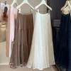 French Sparkling Mesh Cake Skirt Women's Spring and Summer New Medium and Long A-shaped Pleated Big Swing Gauze Skirt Tide