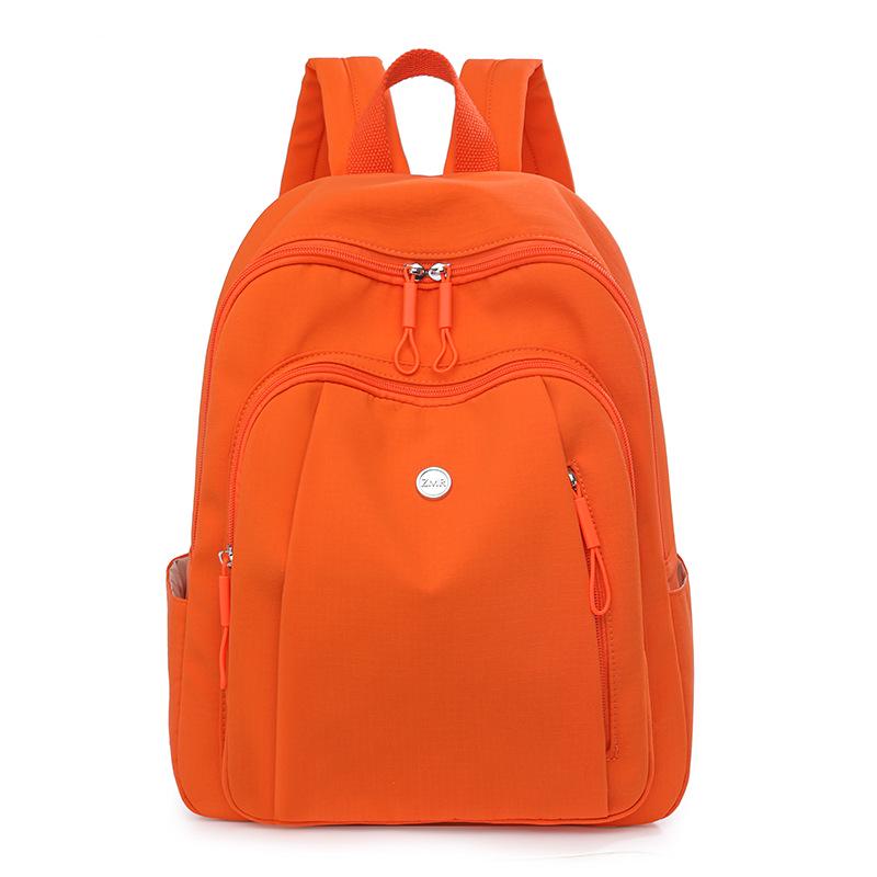 Trendy Women's Large-Capacity Nylon Backpack for High School and Travel
