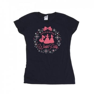 Womens/Ladies Princess Winter Party Cotton T-Shirt