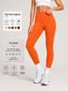 Pantaloni da Yoga a Vita Alta Nude - Sollevamento Glutei Pesca, Estivi Sottili, Vestibilità Aderente per Corsa & Fitness