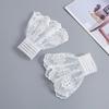 Elegante Damen Ärmel mit Spitzenbesatz, Handgelenkmanschetten, Dekorative Ärmel, Armschmuck für Büro, Alltagskleidung und formelle Anlass-Outfits