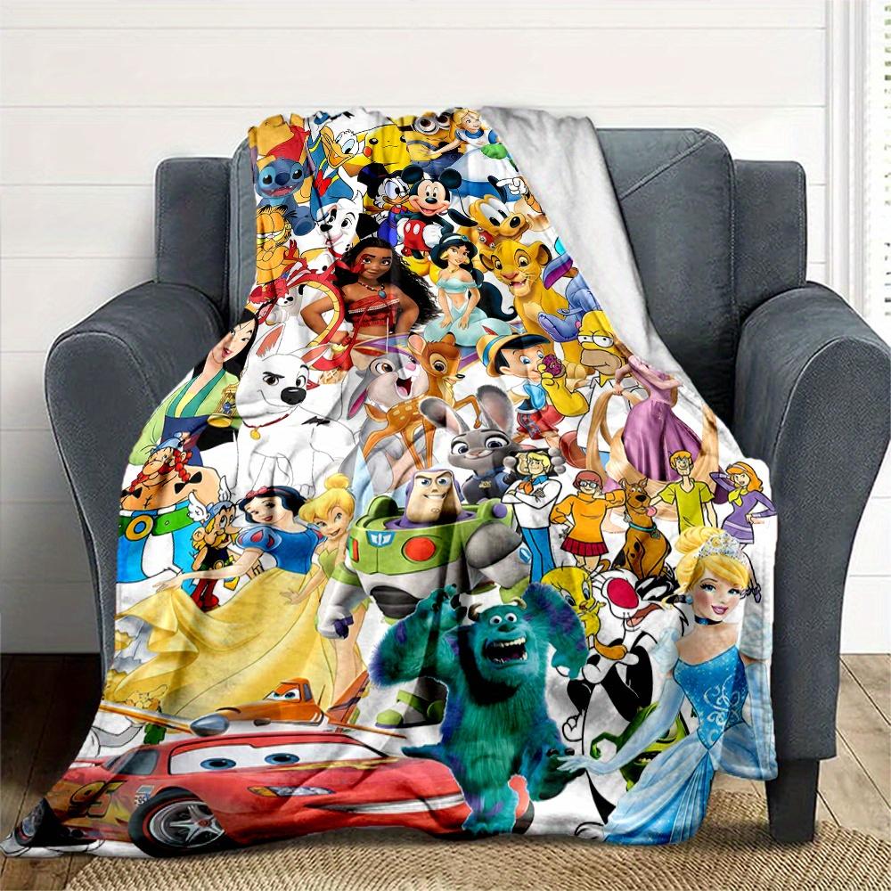 1pc, Mickey and Friends Blanket Soft Warm Throw Blankets, Living Room, Travel, Camping, Car Blankets