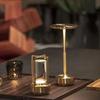 Wireless Table Lamp LED Touch Sensor Desktop Night Light Rechargeable Reading Lamp for Restaurant Hotel Bar Bedroom Decor Light
