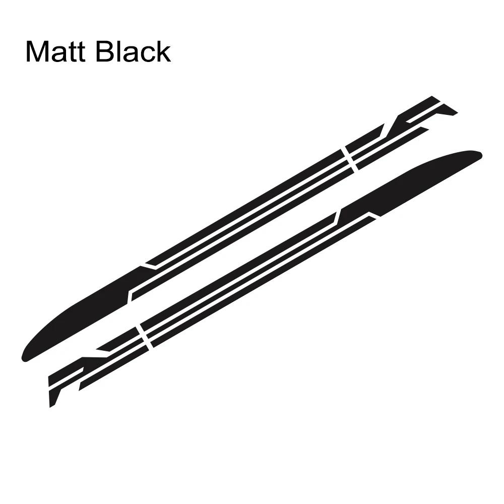 2PCS Racing Sports Style Stripe Car  Body Side Sticker Rocket Graphics Decal Pickup Auto Modified Decoration Sticker Accessories