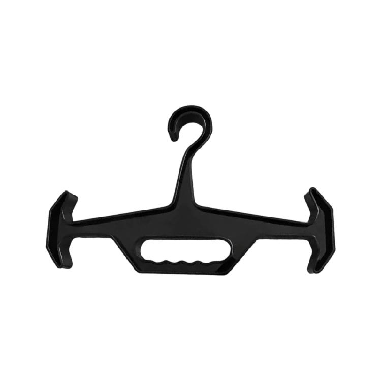 Small Folding Utility Hanger Vest Hanger Plastic Texture Perfect for Travel Storage of Thicken Coat and Adventure Gear