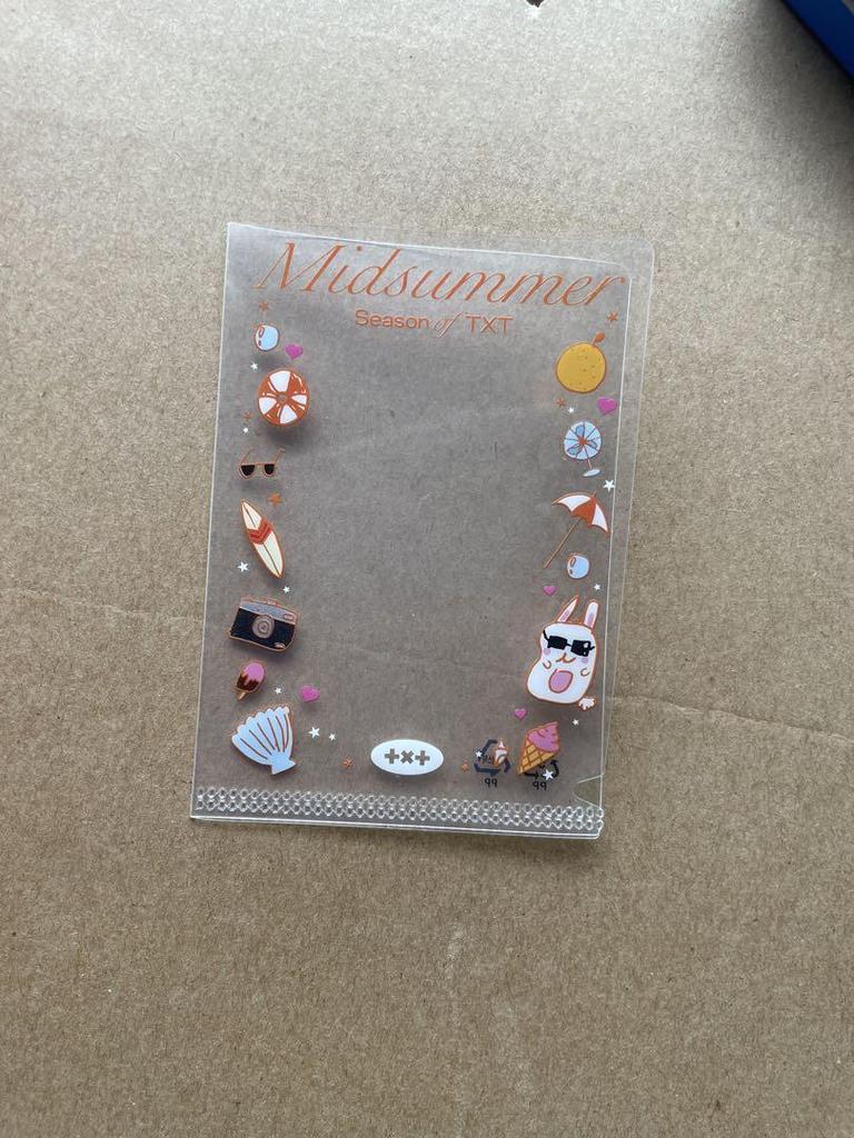 [USED] TXT Midsummer Summer Pack 2022 Trading Card