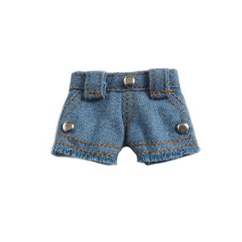

Fashion Doll Shorts Accessories Handmade Doll Clothes for 1/12 BJD Dolls For 1/11 OB11 Doll темно-синий