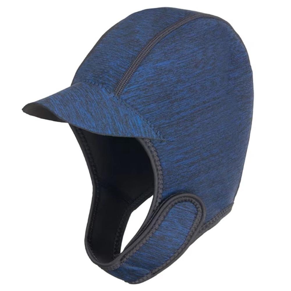 Thermal Neoprene Hat Adjustable Headgear Diving Hood Beanie  or Surfing Kayak Swimming Diving