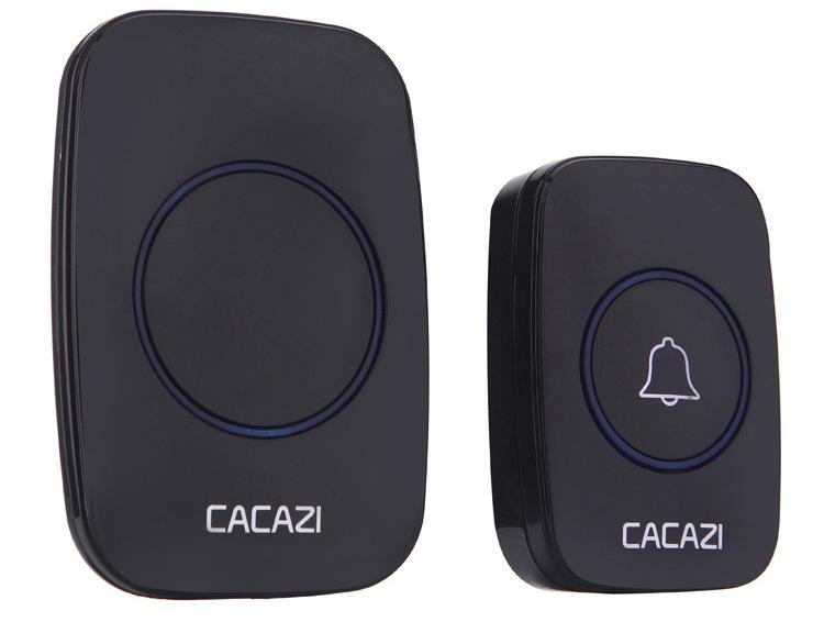 Kajia Si Wireless Doorbell with Long-Distance Remote, Waterproof Design, and Three Call Buttons for Home Use