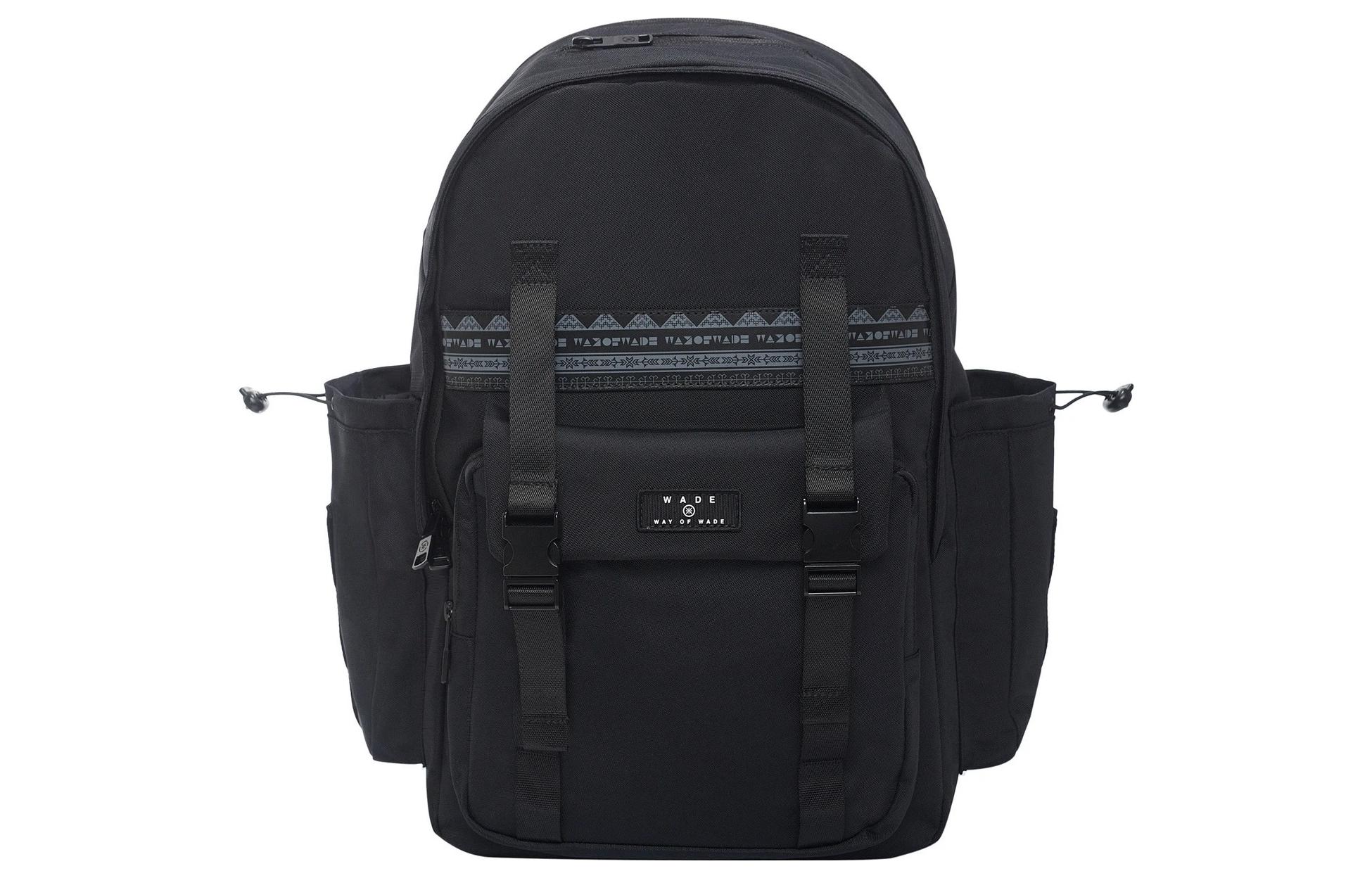 Li Ning Fabric Backpack Unisex Black ABSS185-1