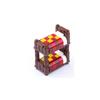 Set de Accesorios de Bloques de Construcción de Ciudad Máquina de Mahjong Consola de Juegos Muebles Sofá Cama Piano Refrigerador Juguete Mini Ladrillos Floristería