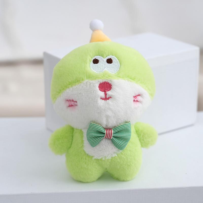 Colorful Plush Cat Keychain Adorable Mini Doll Much Loved Backpack Charm Accessory