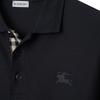 Burberry Ekd Motif Long Sleeved Polo Shirt 80987991