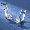 Long-lasting Shine Earrings 1 Pair Women Earrings Cubic Zirconia Drop-Shaped