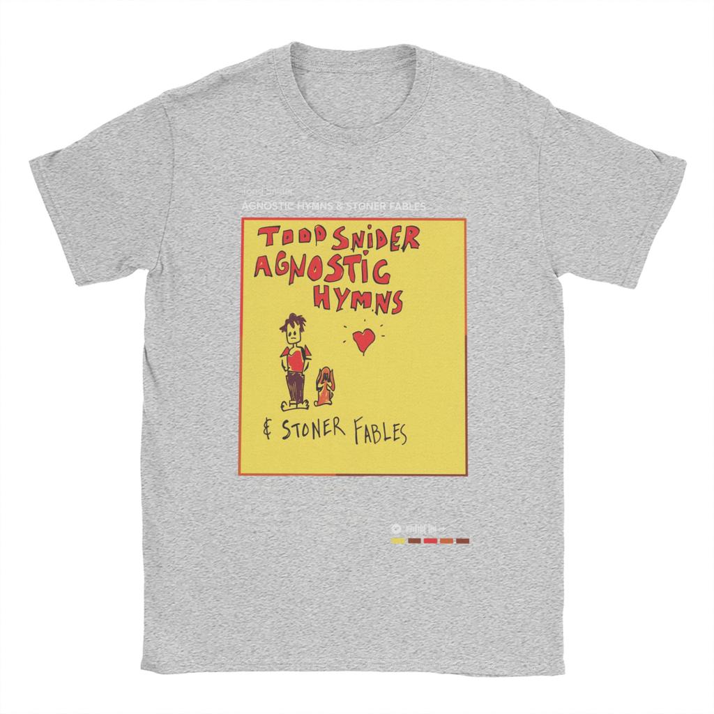 Todd Snider Men T Shirts Humorous Tees Short Sleeve Round Neck T-Shirts 100% Cotton Printed Tops