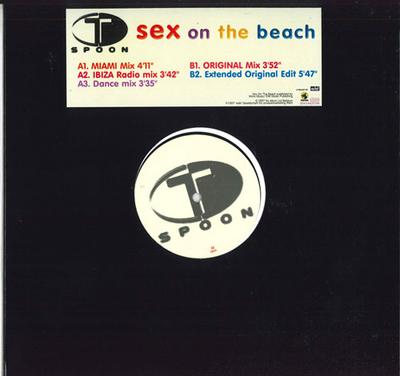 Disque 12 pouces TSPOON  Sex On The Beach 0242402CON CONTROL 1997 Belgique Pop Occasion