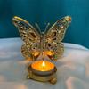 Elegant Butterfly Candlestick Ornaments Unique Iron Candle Stand Butterfly Candle Holders  Birthday