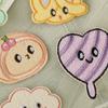10 Pcs Hamburger Embroidered Patches Cookie Repair Patches Iron On Patches Applique Patches Sewing Patches for Clothes