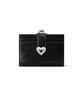 Fennec Crinkle Hearty Frame Bridge Wallet - Black