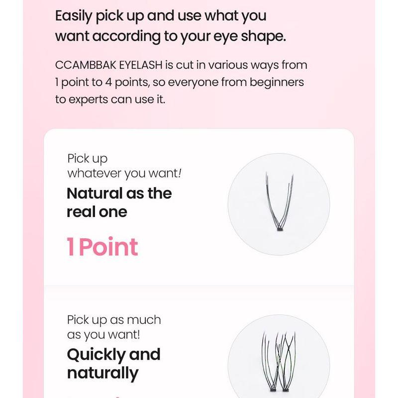 Ccam Bbak - Original Eyelash Pair - 9 Types