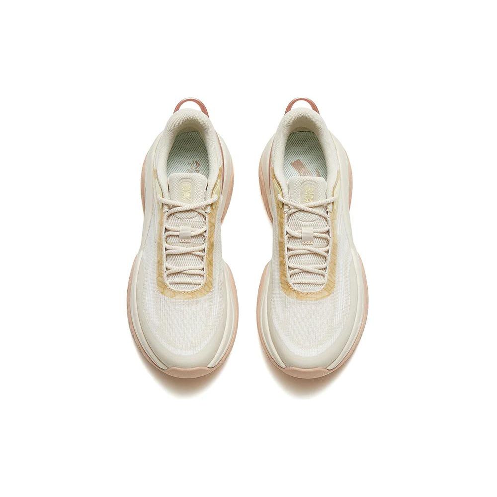 Anta Comfortable Versatile Dance Lightweight Stylish Shock Absorbing Non-Slip Low-Top Training Shoes Women Sneaker White 122327756-6