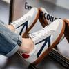 Fashion Niche Design Men's Low Top Casual Sports Shoes 2025 Autumn Breathable Fashion Trend Versatile Comfortable Non Slip Flat Sneakers
