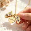 I Love You Necklace Zircon Butterfly Animal Pendant Fashion Jewelry Accessories