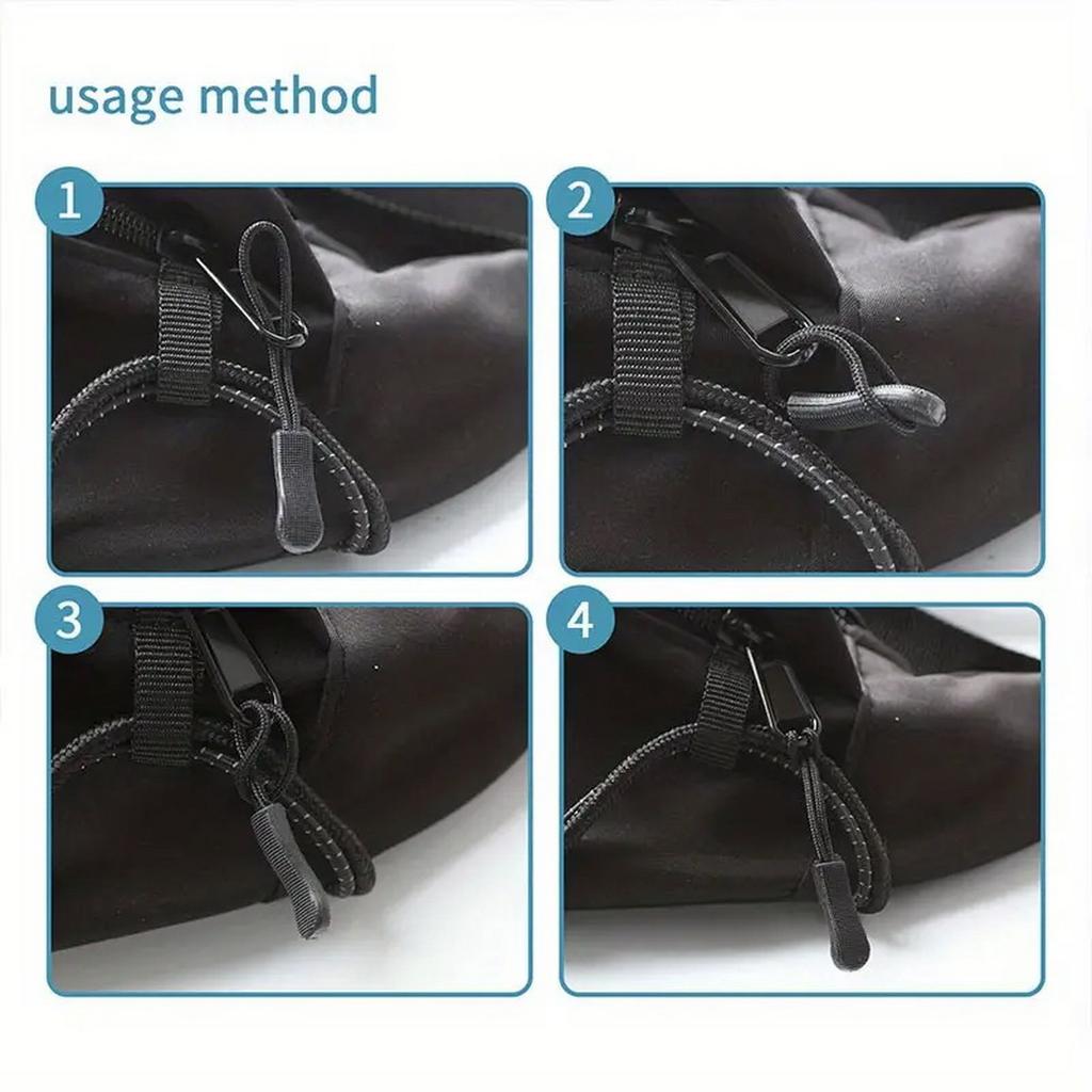 Detachable Zipper Head Pull Rope for Clothes Down Jacket Pendant Bag Sewing Accessory