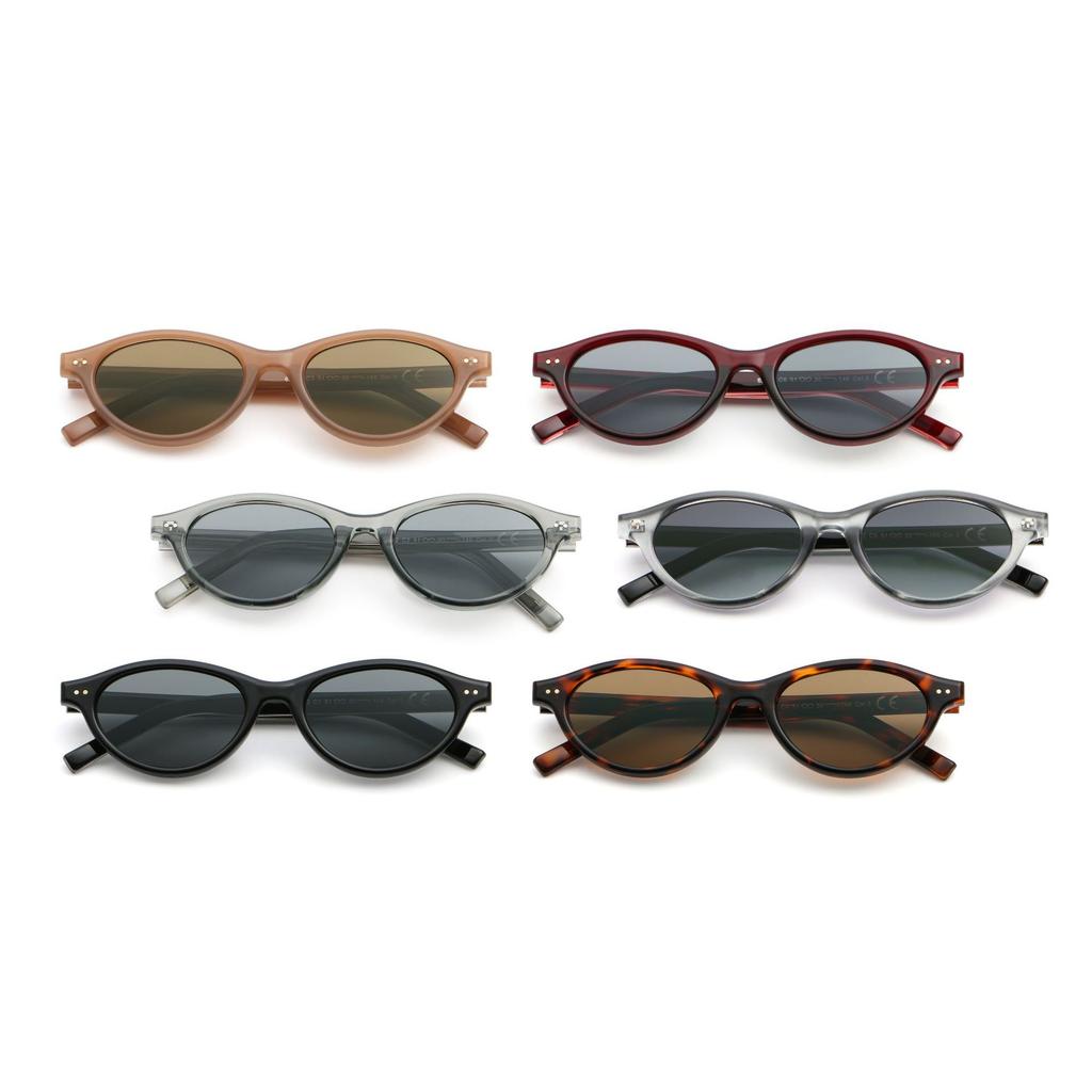 GM retro nerd sunglasses women's high-end square face UV-proof men's sunglasses