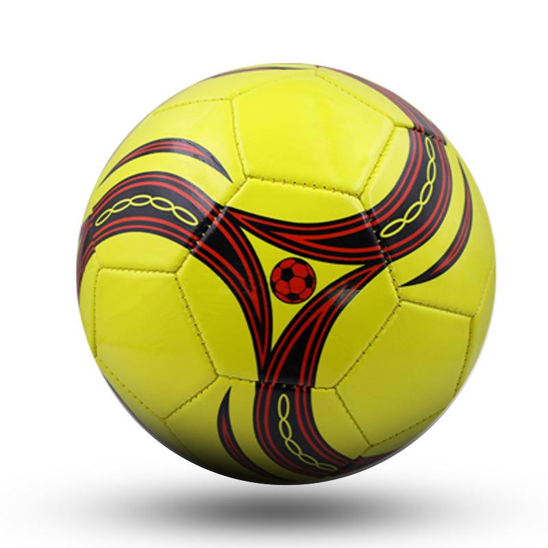 

Soccer Football Children Outdoor Sports Toys Training Competition Fun Props Yellow Red,19cm/7.48in