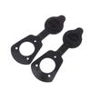 1/2/4 Pcs Flush Mount Fishing Boat Rod Socket Pvc Fishing Rod Holder Cap Gasket Kayak Boat Canoe Tackle Support Accessories