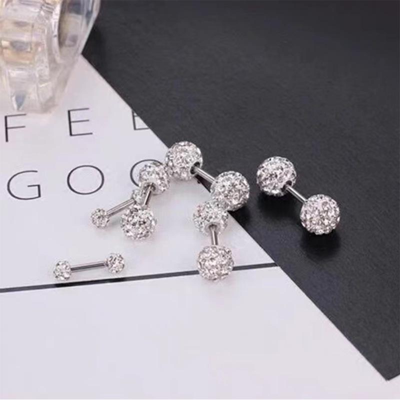 Titanium Steel Spiral Twist Earrings - High-End, Unique Design for Men and Women.