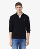 LACOSTE Męski wełniany sweter z zamkiem pod szyją Ah3052-56N 166