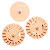 3.5" & 4" Pneumatic Rubber Wheel for Glue, Paint, and Sticker Removal