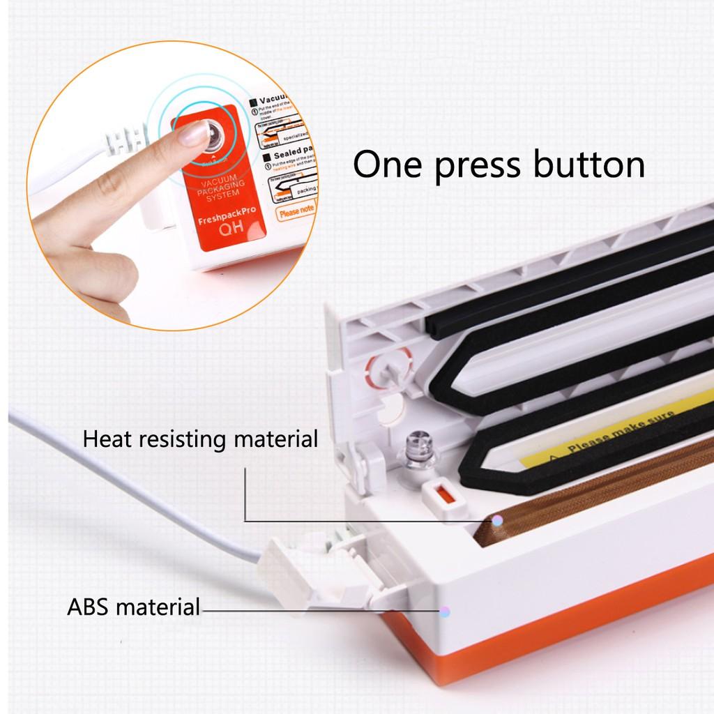 220V Vacuum Food Sealers Kitchen Appliances Vacuum Packing Sealing Machine Packages Packer