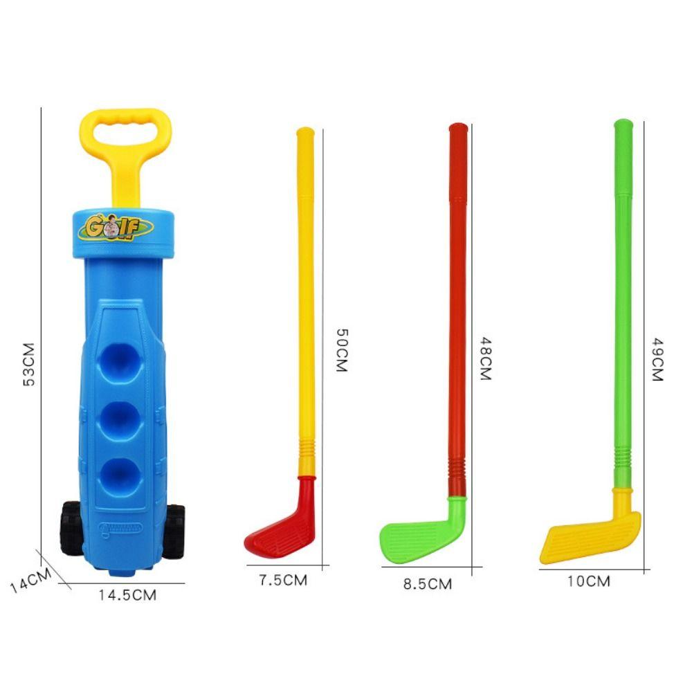 Casual Golf Set Toy Mini Children Golf Club Set Toy Sports Toys Kids Golf Game Set  Toddler