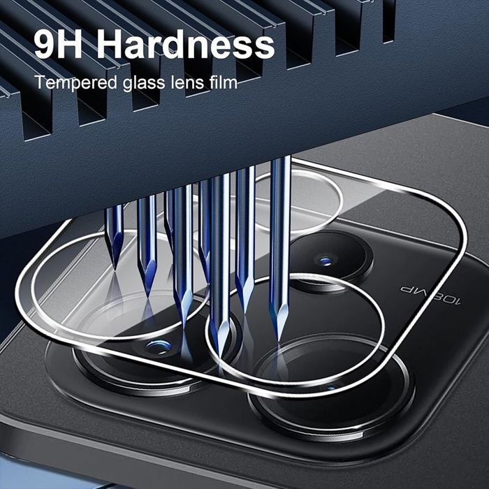 Camera Protection - Xiaomi - Redmi Note 14 - Tempered Glass - Anti-Scratch - Pack of 3
