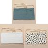 Baby Bedside Storage Bag With Double Pockets Made Of Cotton For Nursery Organization