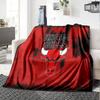 Chicago Bulls Logo Flanellen Deken, Zacht Polyester, Modern Ontwerp, Voor Alle Seizoenen voor Kamperen, Reizen, Cadeaus voor Feestdagen of Verjaardagen