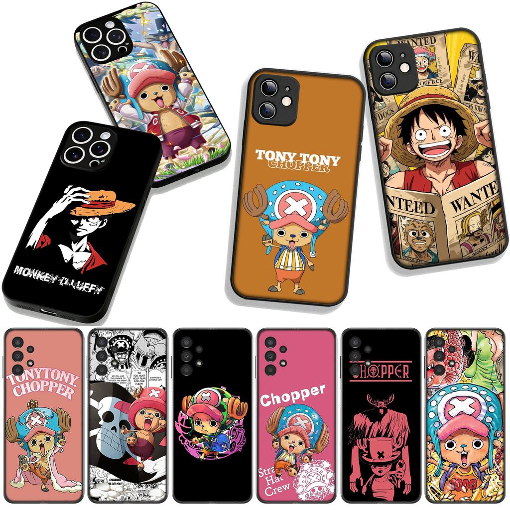 Cover for Xiaomi Redmi Note 14 12 13 ProPlus A4 A3 Pro Plus 12C 13C 14C + Pro+ Coque Phone Case Luffy One Piece Tony Chopper