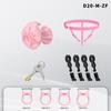 Lightweight Breathable Chastity Devices Set with 4 Penisrings Inverted Sissy Cock Cage SM Adult Sex Toys Chastity Lock