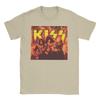 Harajuku T-Shirt Summer Ace Frehley Spaceman Kiss Band Popular T-Shirts  Pure Cotton Tshirt Men Fun Pattern Short Sleeve Top Tee
