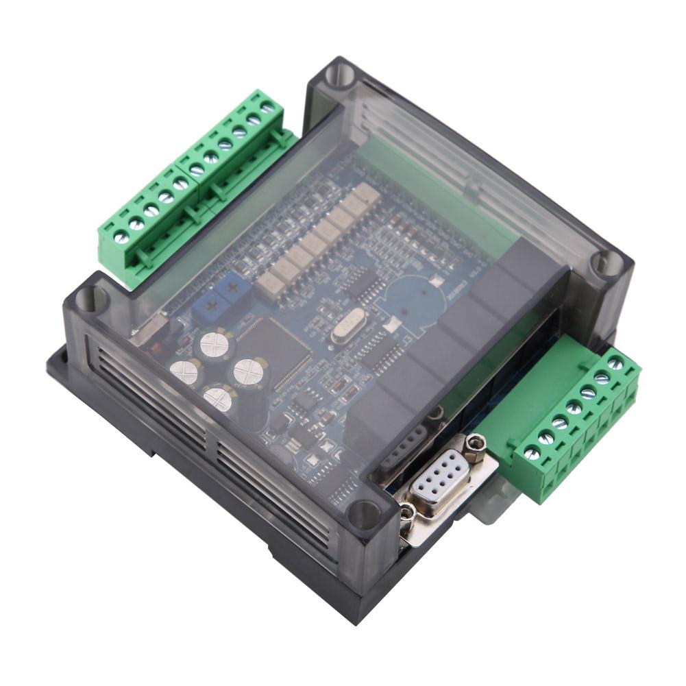 PLC Industrial Control Board FX3U-14MR 8 Input 6 Output Programmable Simple Controller